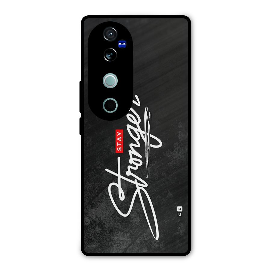 Stay Stronger Metal Back Case for Vivo V40 Pro