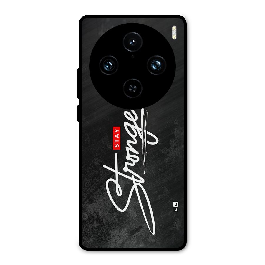 Stay Stronger Metal Back Case for Vivo X100 Pro
