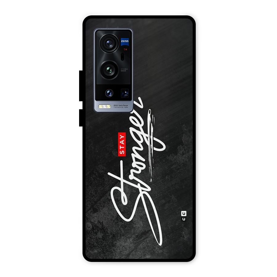 Stay Stronger Metal Back Case for Vivo X60 Pro Plus