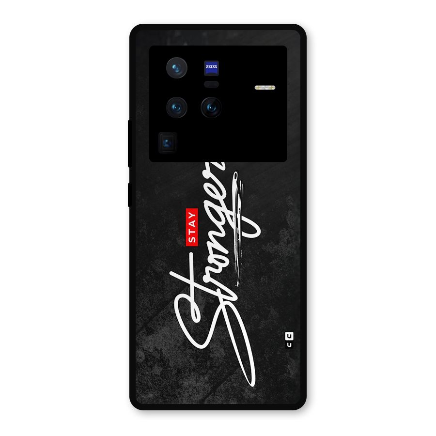 Stay Stronger Metal Back Case for Vivo X80 Pro