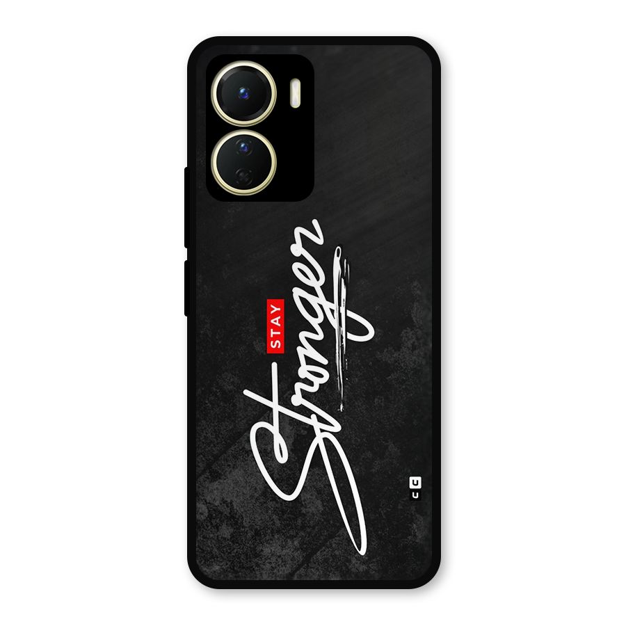 Stay Stronger Metal Back Case for Vivo Y16