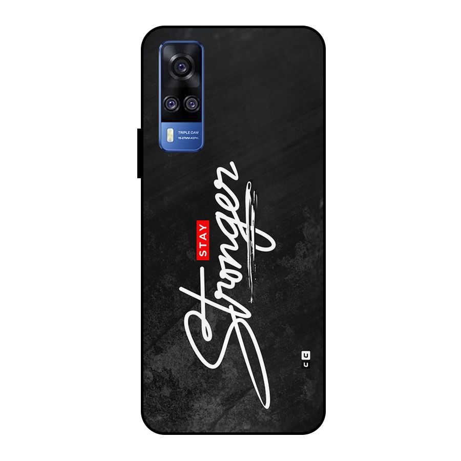 Stay Stronger Metal Back Case for Vivo Y51