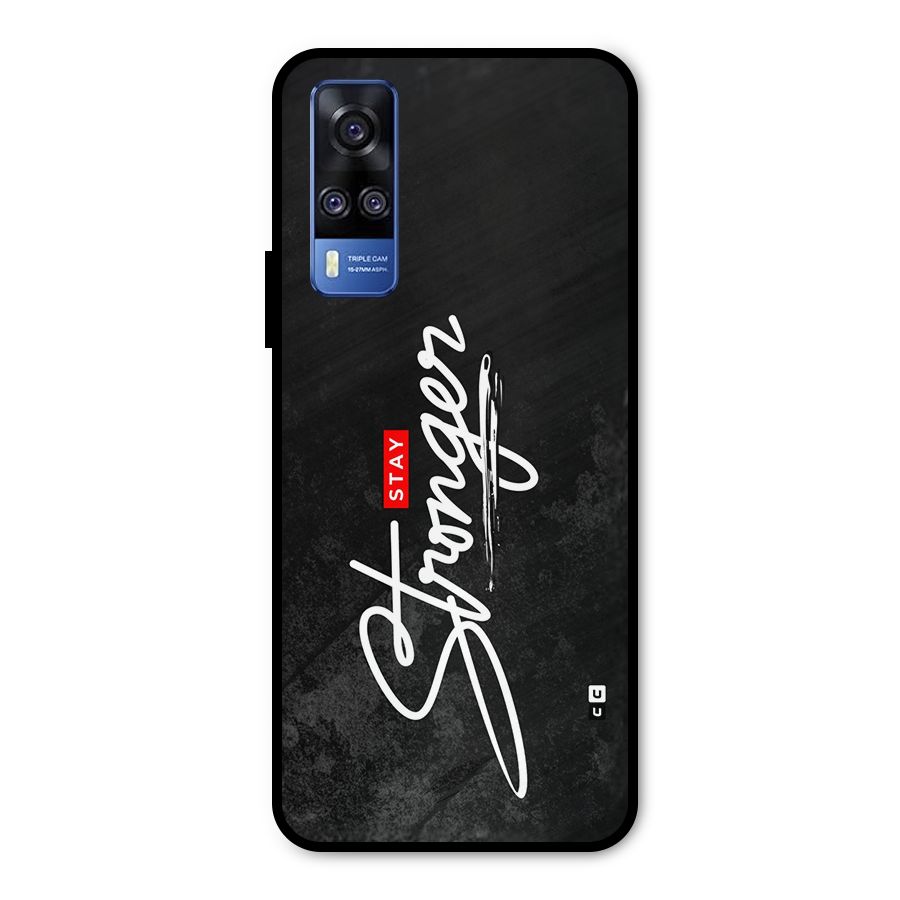 Stay Stronger Metal Back Case for Vivo Y51A