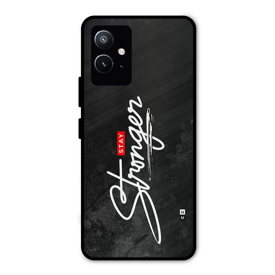 Stay Stronger Metal Back Case for Vivo Y75 5G