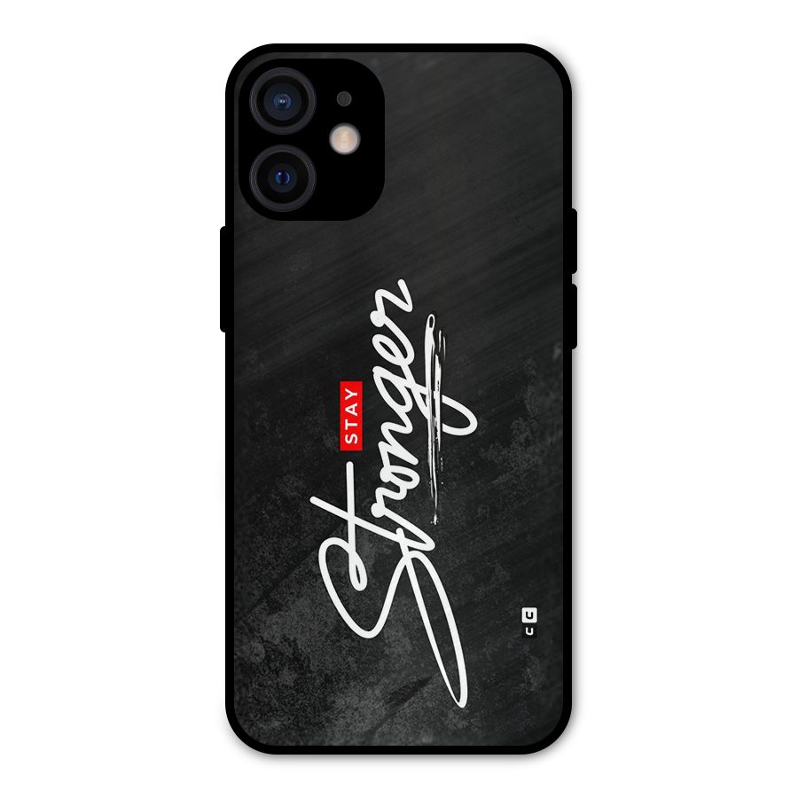 Stay Stronger Metal Back Case for iPhone 12 Mini