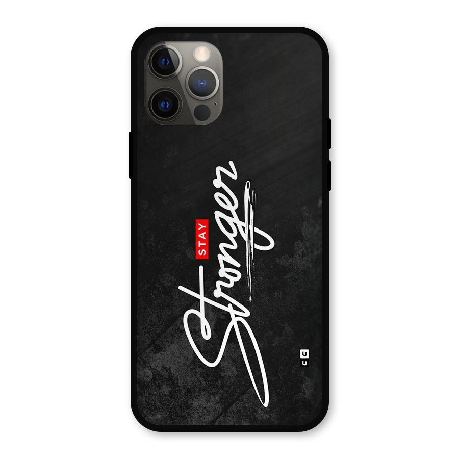 Stay Stronger Metal Back Case for iPhone 12 Pro