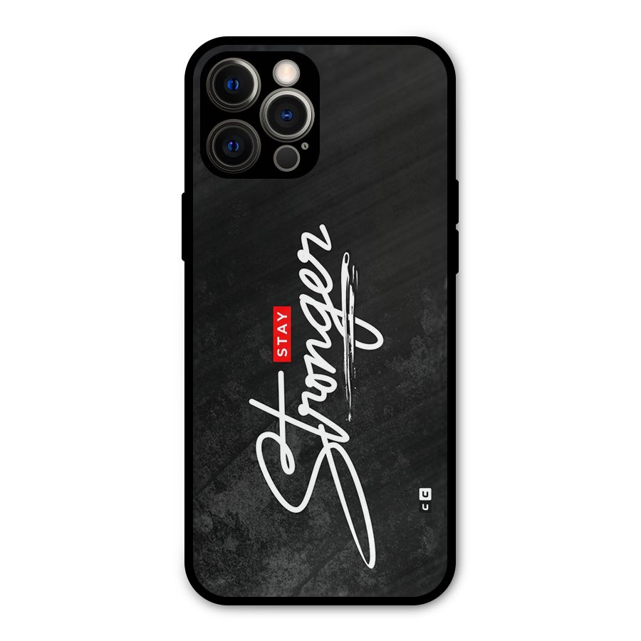 Stay Stronger Metal Back Case for iPhone 12 Pro Max