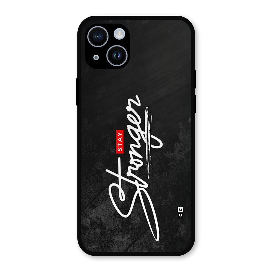 Stay Stronger Metal Back Case for iPhone 14