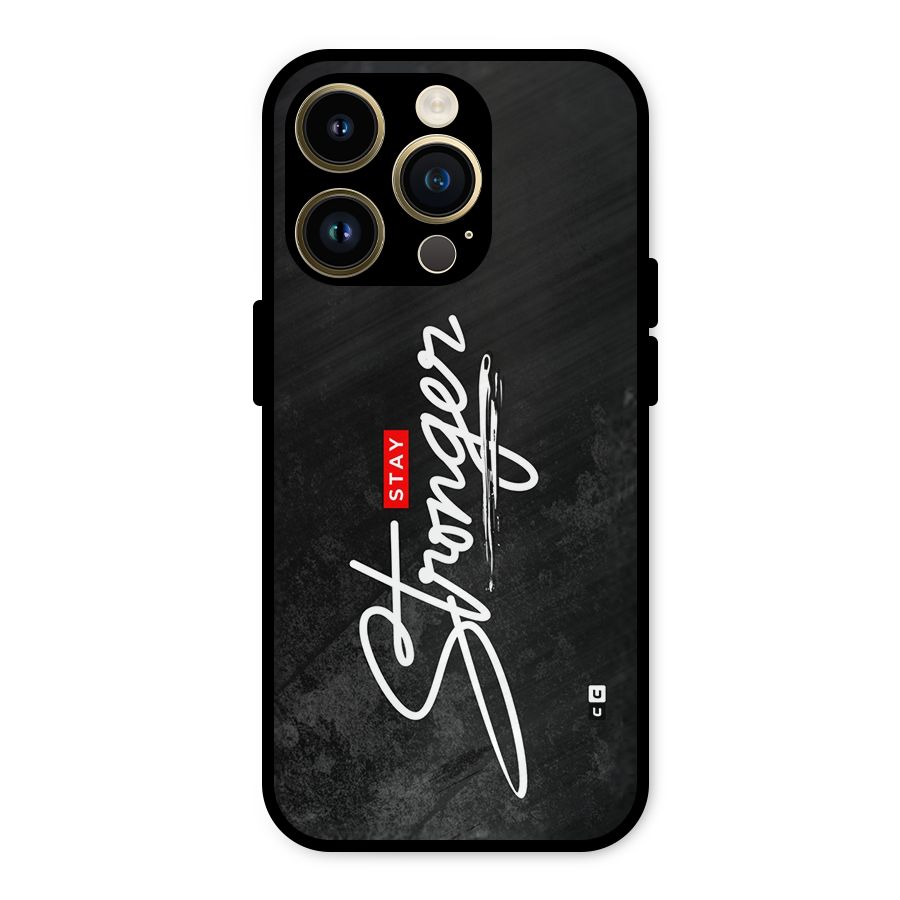 Stay Stronger Metal Back Case for iPhone 14 Pro