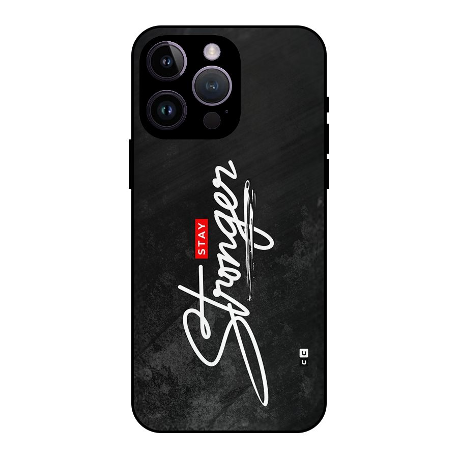 Stay Stronger Metal Back Case for iPhone 14 Pro Max