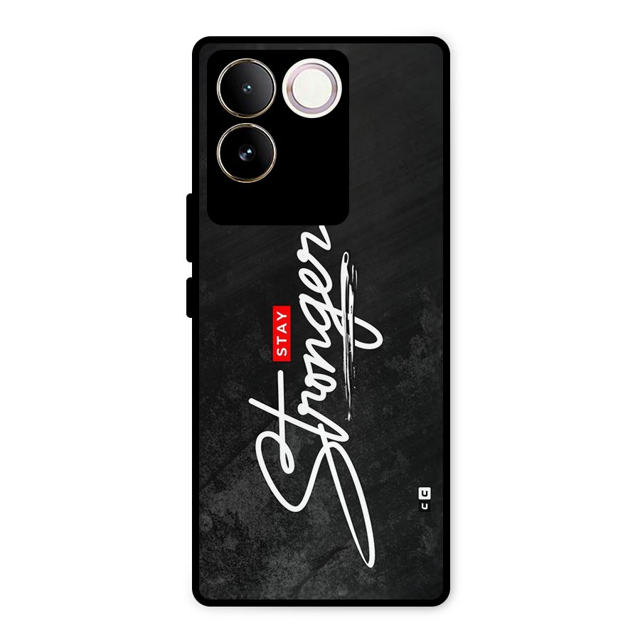 Stay Stronger Metal Back Case for iQOO Z7 Pro