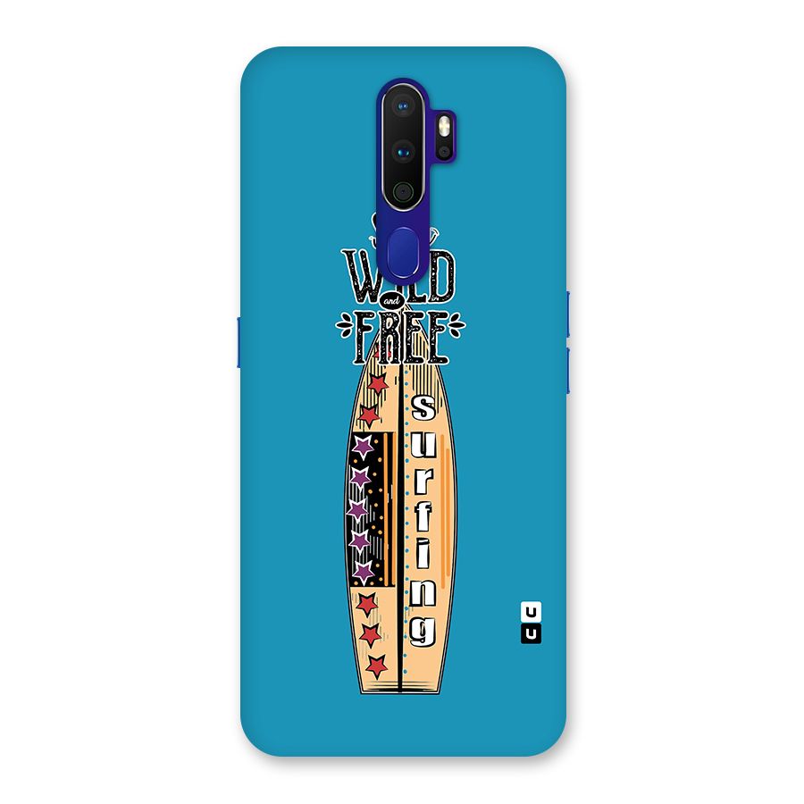 Stay Wild and Free Back Case for Oppo A9 (2020)