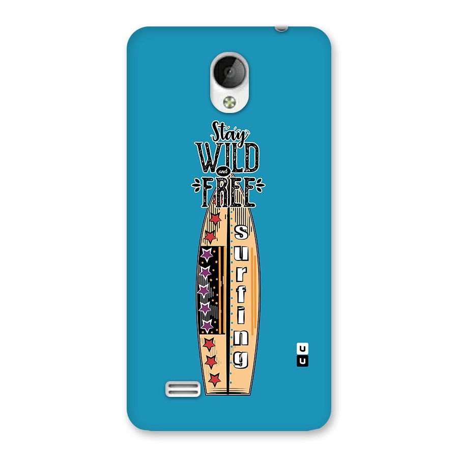 Stay Wild and Free Back Case for Vivo Y21