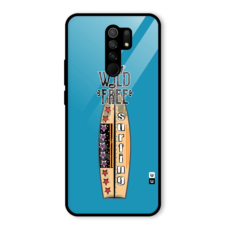 Stay Wild and Free Glass Back Case for Poco M2