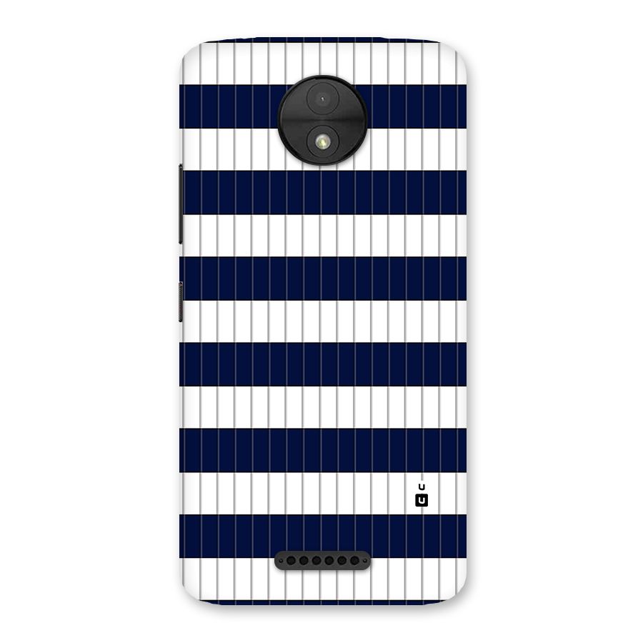 Step Stripes Back Case for Moto C