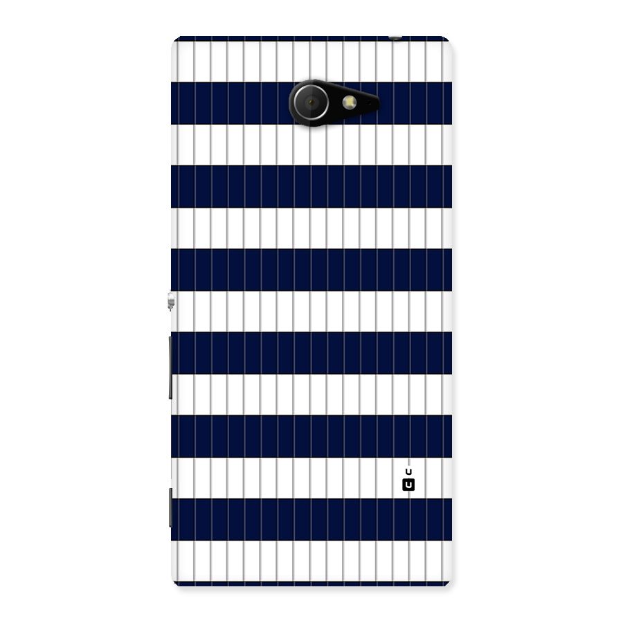 Step Stripes Back Case for Xperia M2