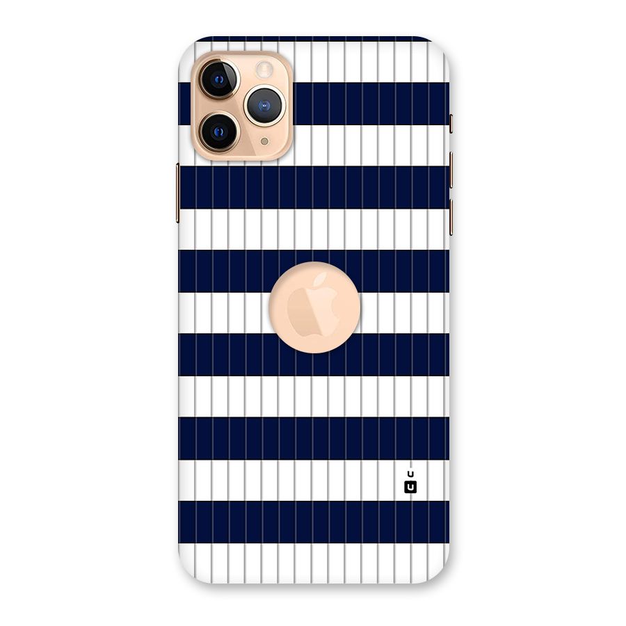 Step Stripes Back Case for iPhone 11 Pro Max Logo Cut