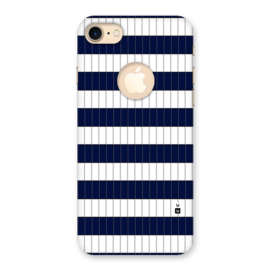 Step Stripes Back Case for iPhone 7 Logo Cut