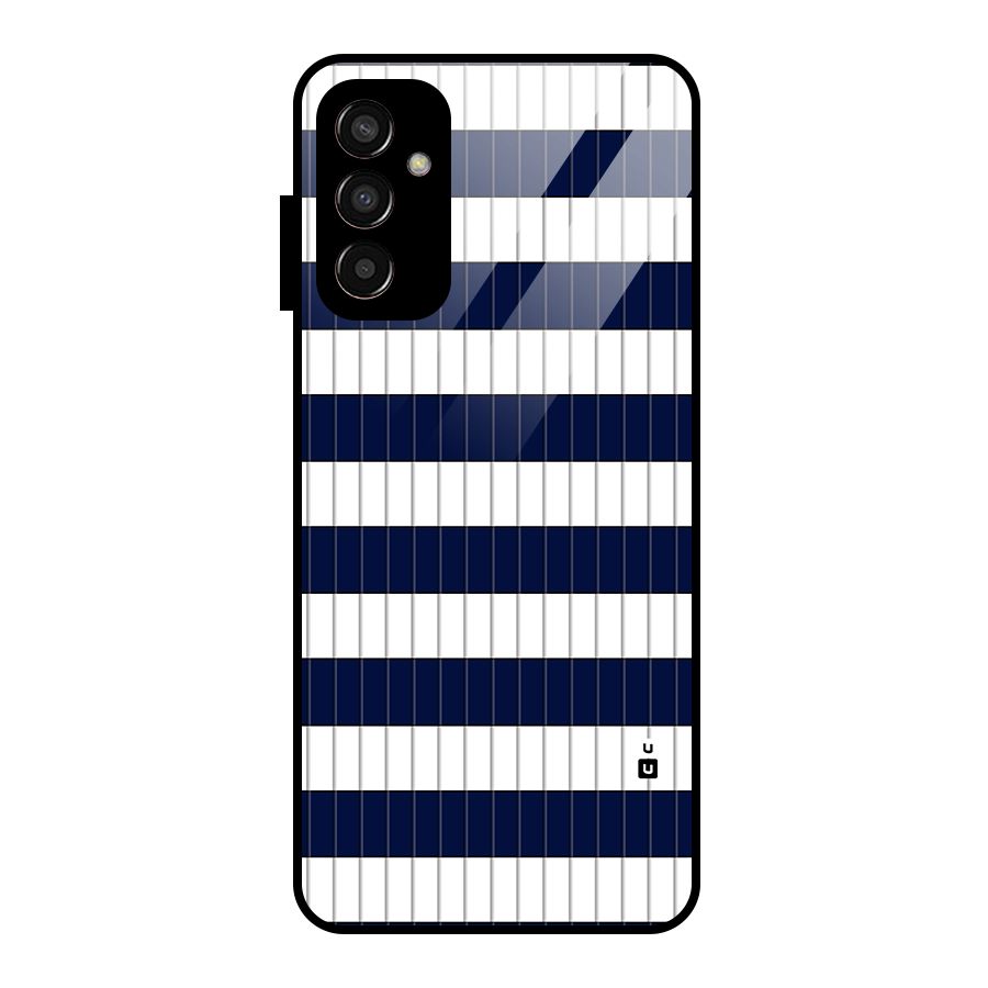 Step Stripes Glass Back Case for Galaxy F13