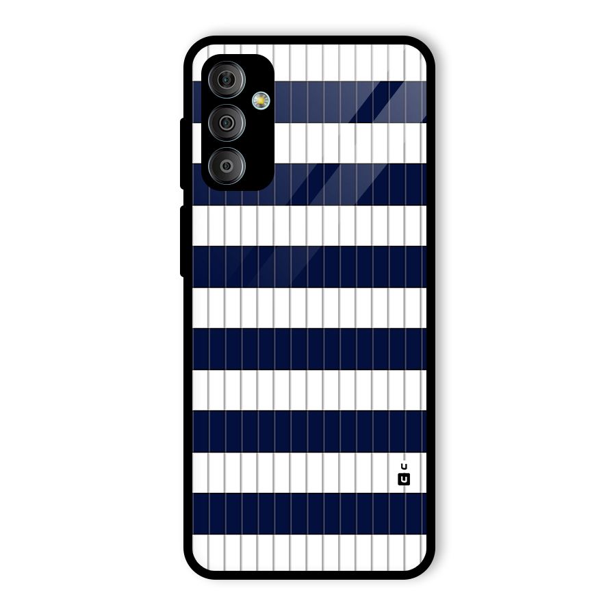 Step Stripes Glass Back Case for Galaxy F23