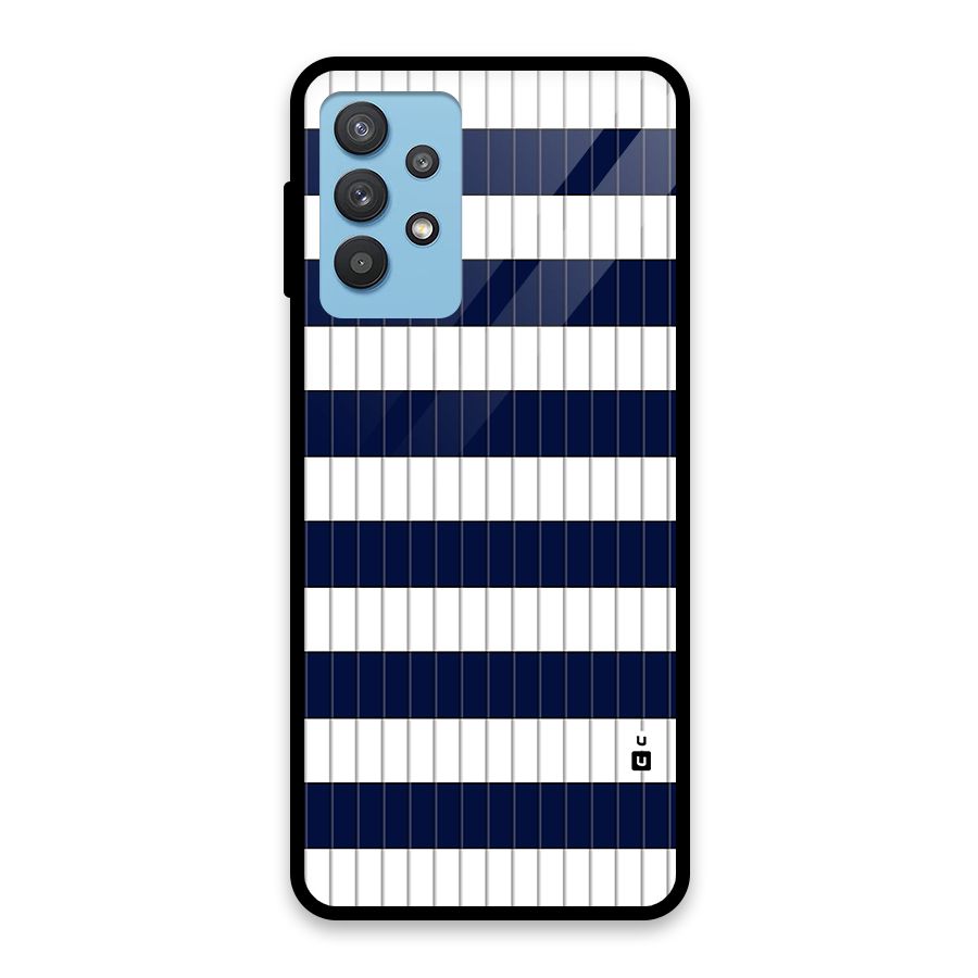 Step Stripes Glass Back Case for Galaxy M32 5G
