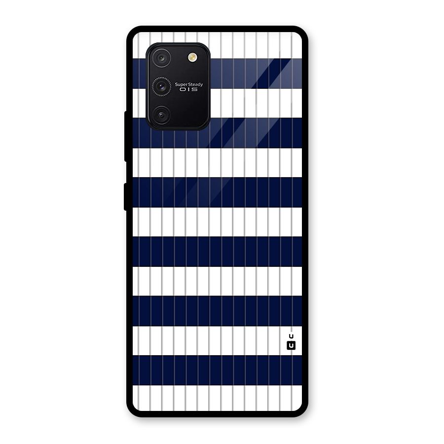 Step Stripes Glass Back Case for Galaxy S10 Lite