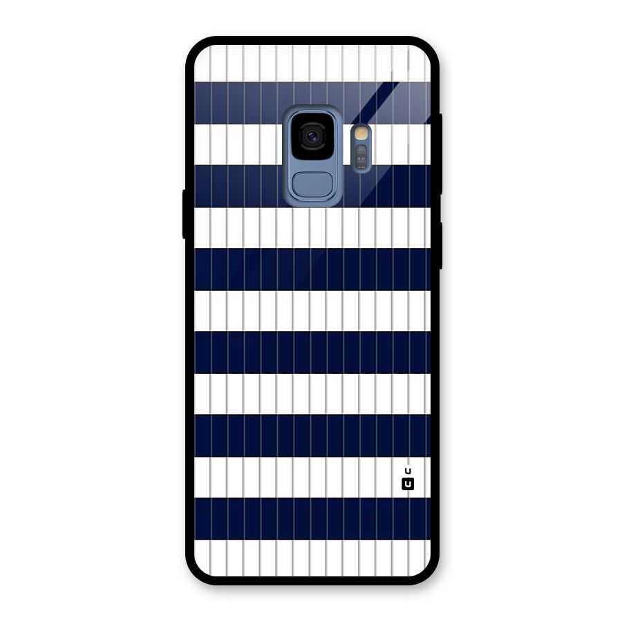 Step Stripes Glass Back Case for Galaxy S9