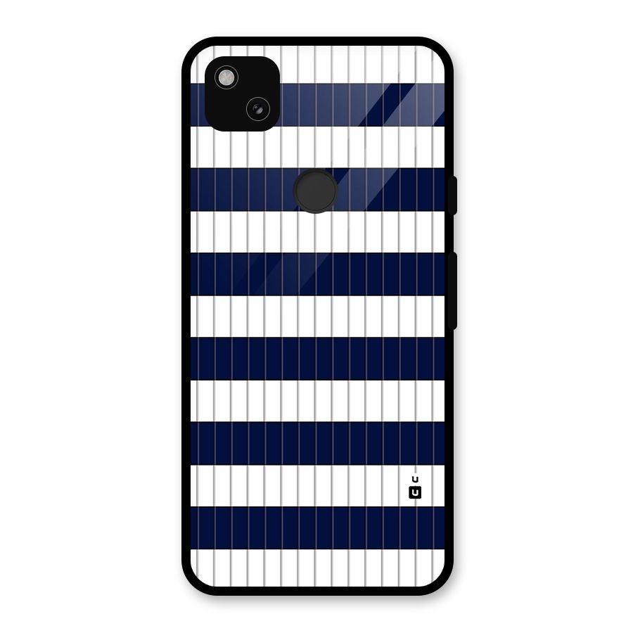 Step Stripes Glass Back Case for Google Pixel 4a