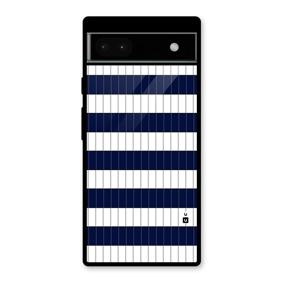 Step Stripes Glass Back Case for Google Pixel 6a