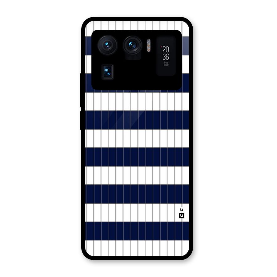 Step Stripes Glass Back Case for Mi 11 Ultra