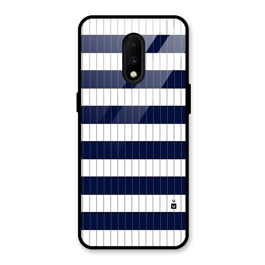 Step Stripes Glass Back Case for OnePlus 7