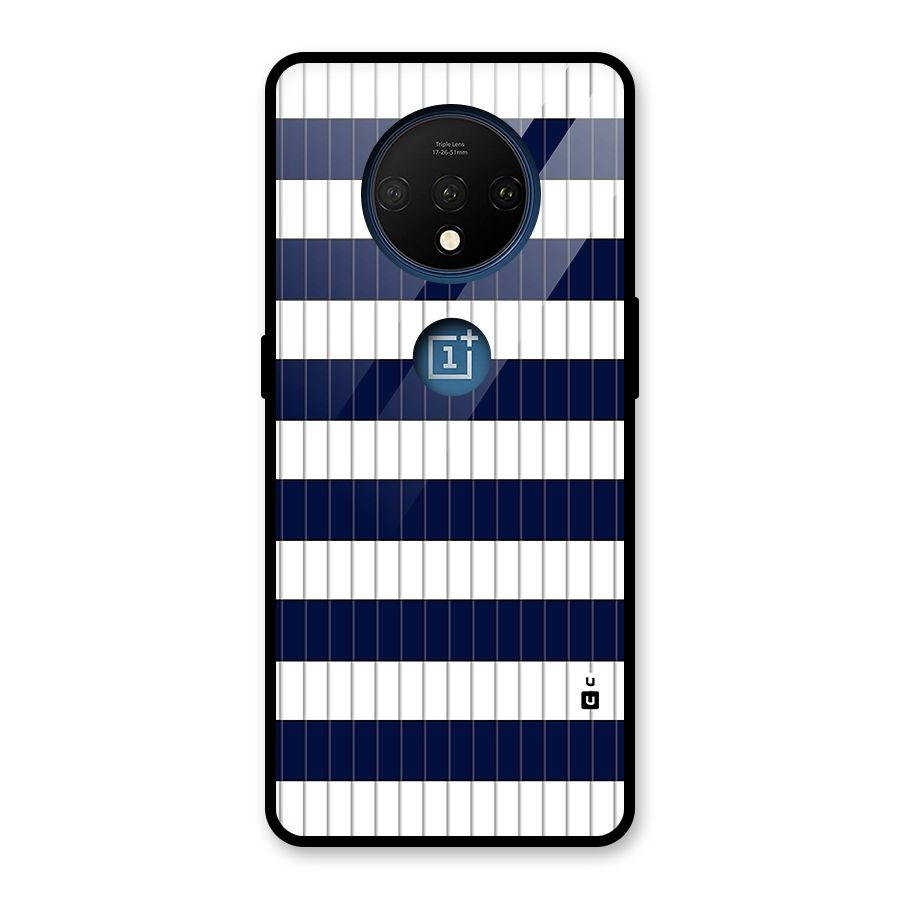 Step Stripes Glass Back Case for OnePlus 7T