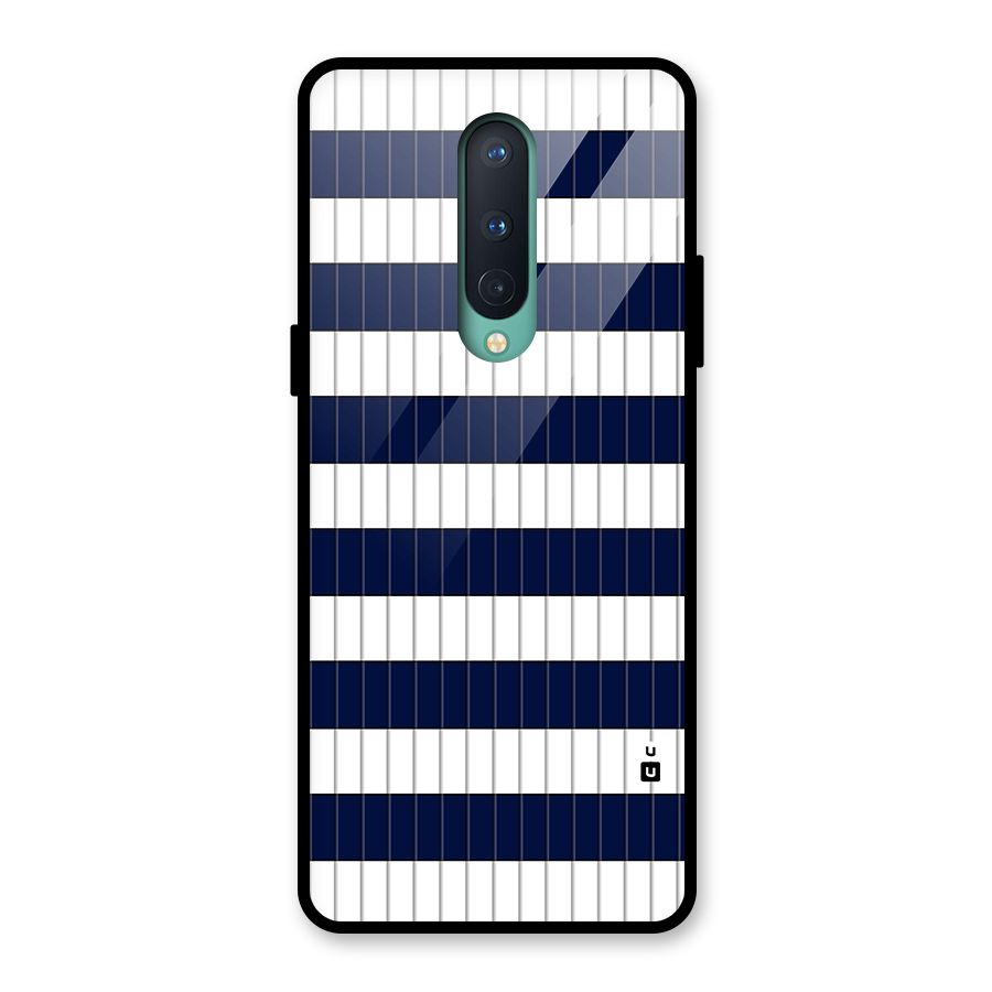 Step Stripes Glass Back Case for OnePlus 8