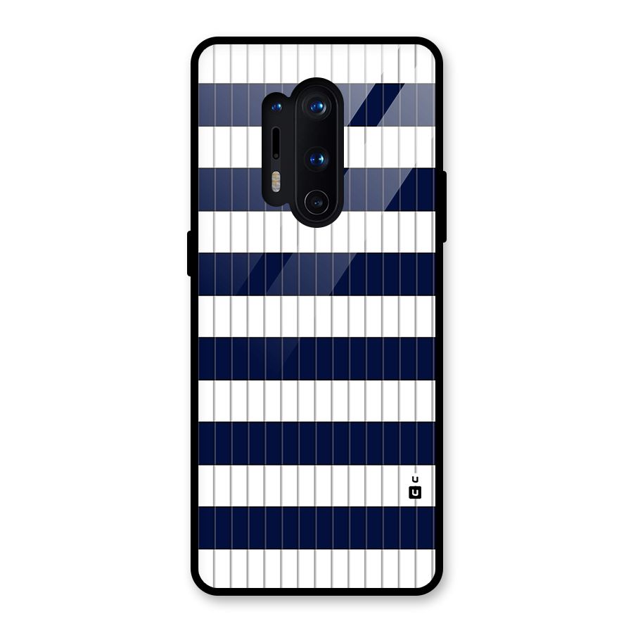 Step Stripes Glass Back Case for OnePlus 8 Pro