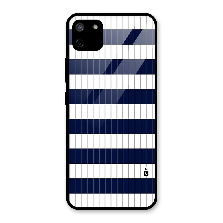 Step Stripes Glass Back Case for Realme C11