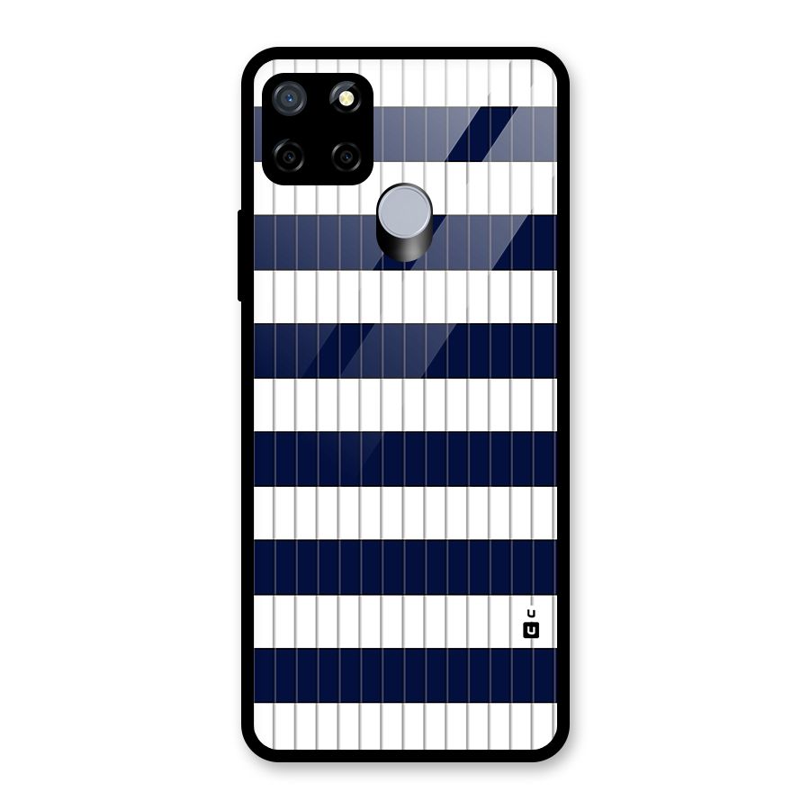 Step Stripes Glass Back Case for Realme C12