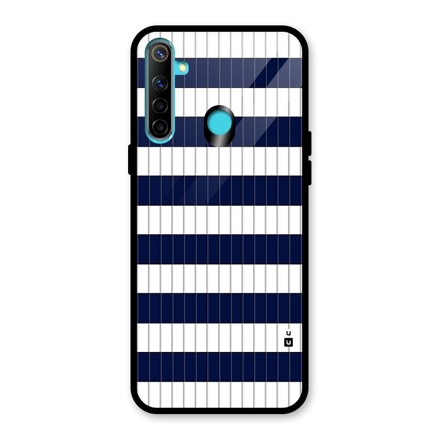 Step Stripes Glass Back Case for Realme Narzo 10