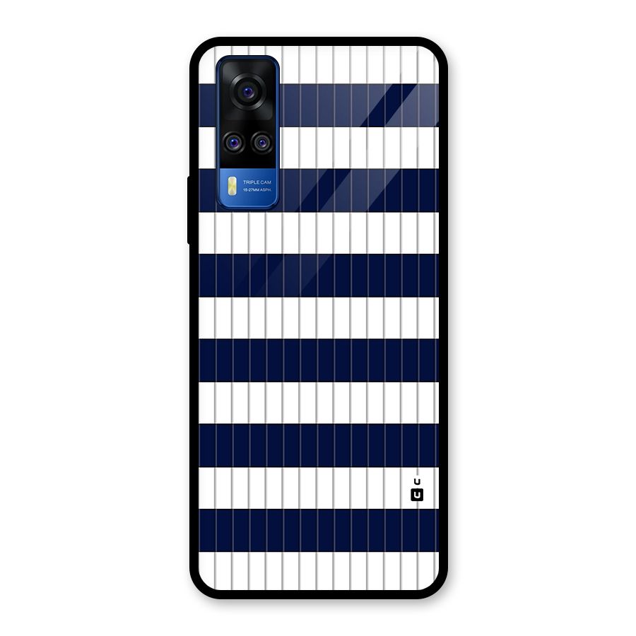 Step Stripes Glass Back Case for Vivo Y31