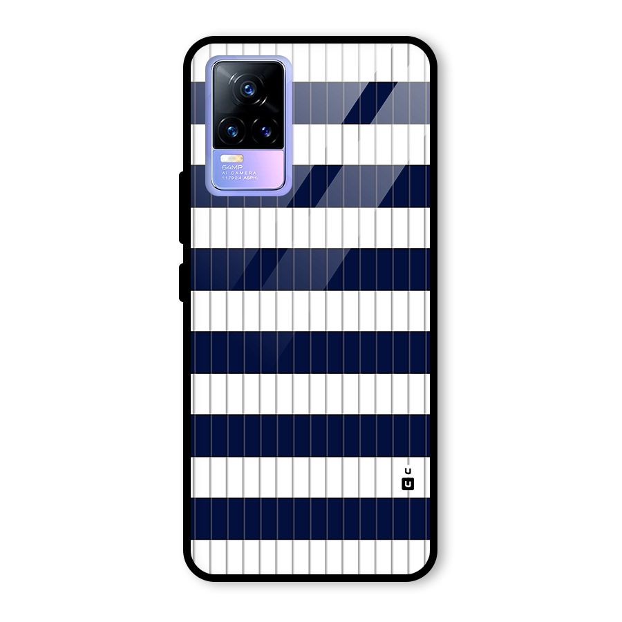 Step Stripes Glass Back Case for Vivo Y73