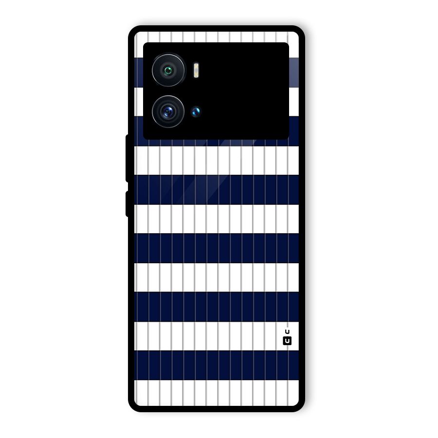Step Stripes Glass Back Case for Vivo iQOO 9 Pro