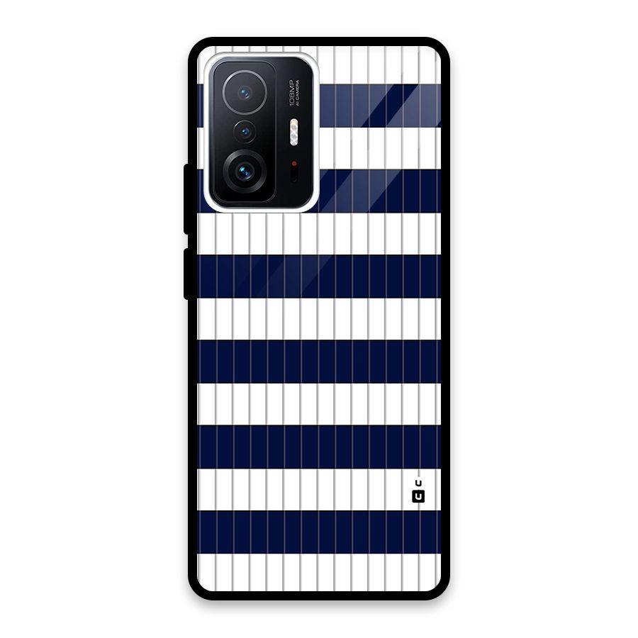Step Stripes Glass Back Case for Xiaomi 11T Pro