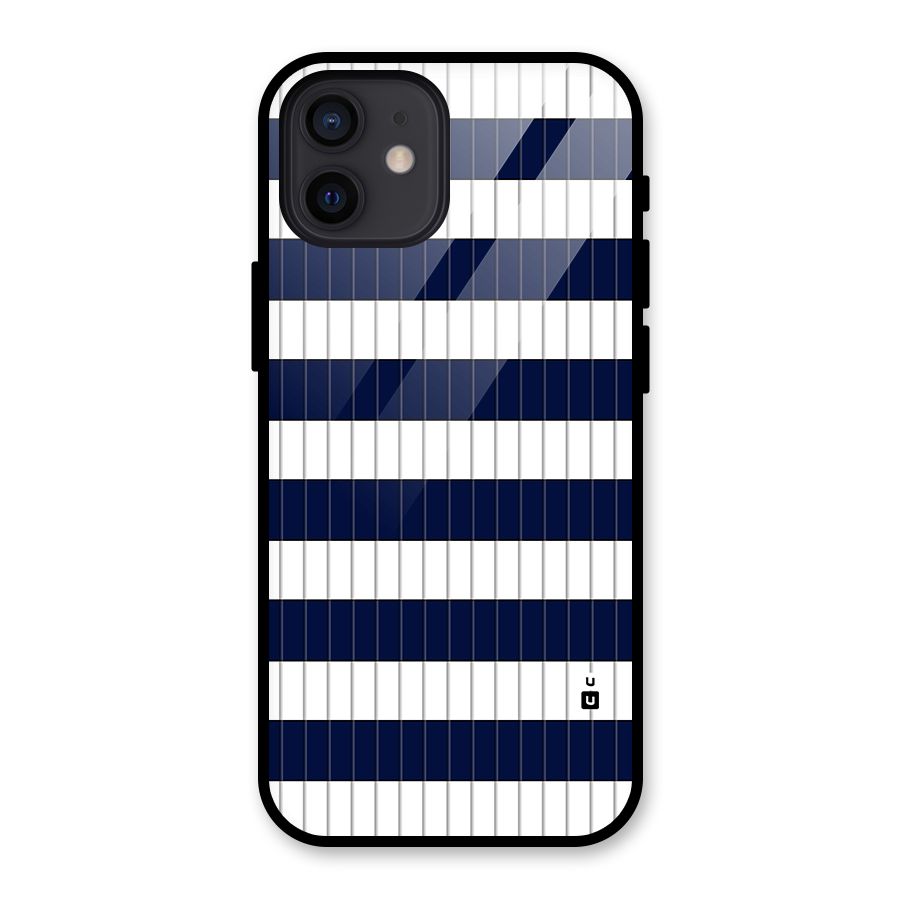Step Stripes Glass Back Case for iPhone 12