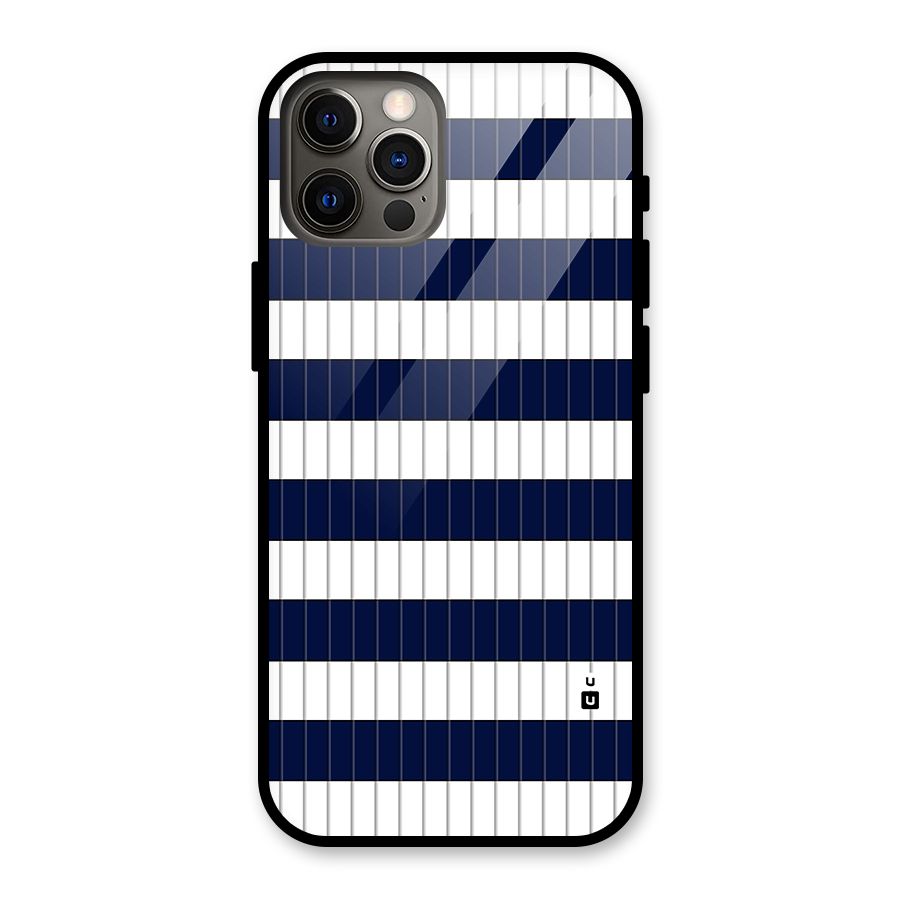 Step Stripes Glass Back Case for iPhone 12 Pro