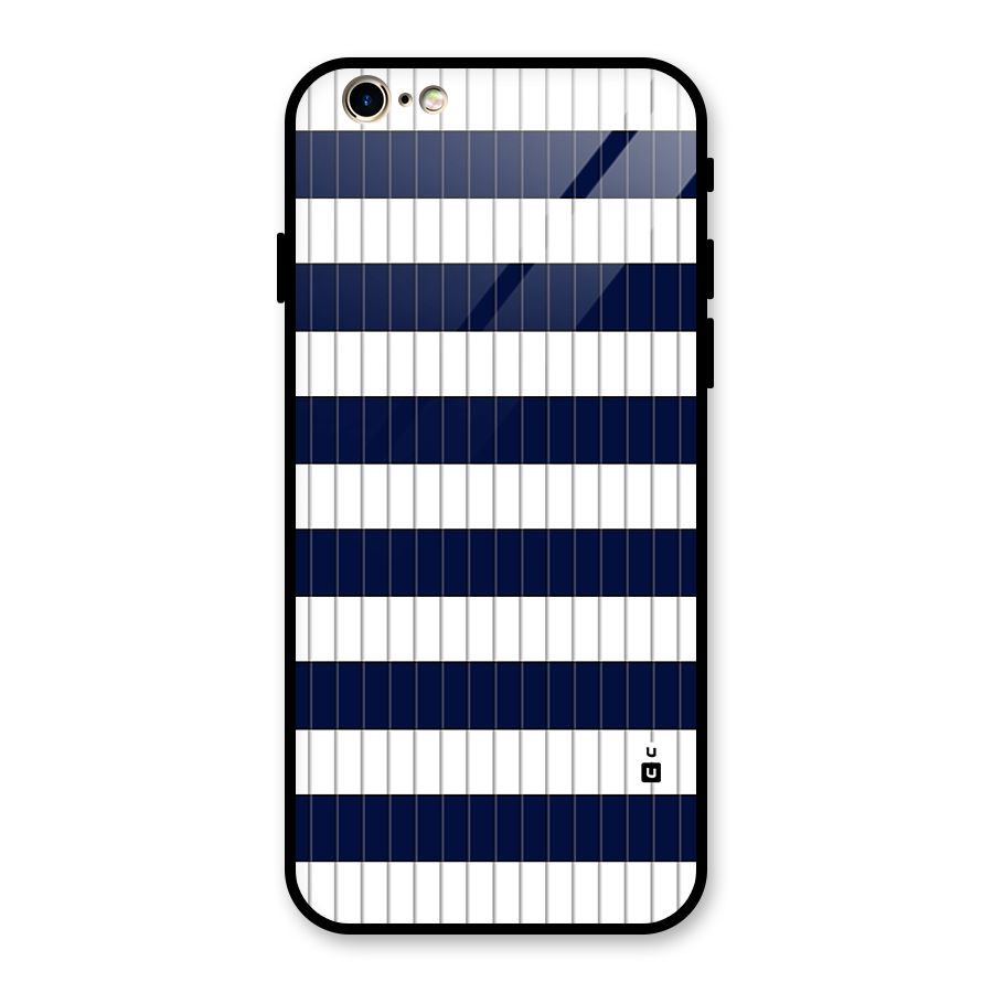 Step Stripes Glass Back Case for iPhone 6 6S