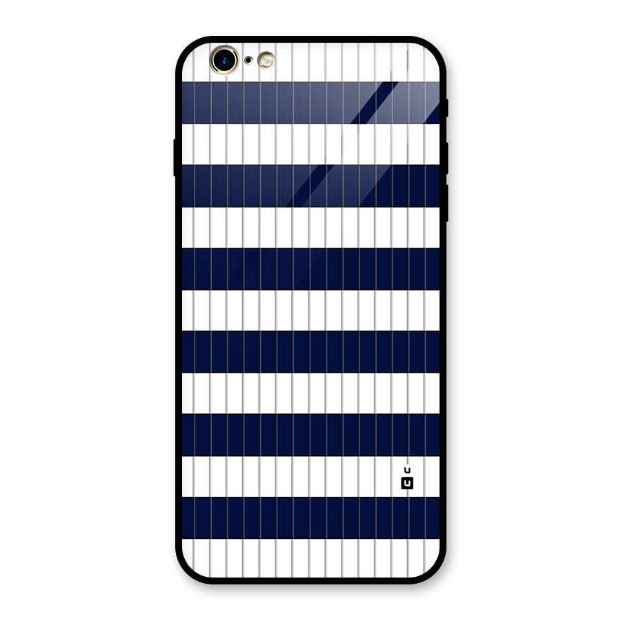 Step Stripes Glass Back Case for iPhone 6 Plus 6S Plus