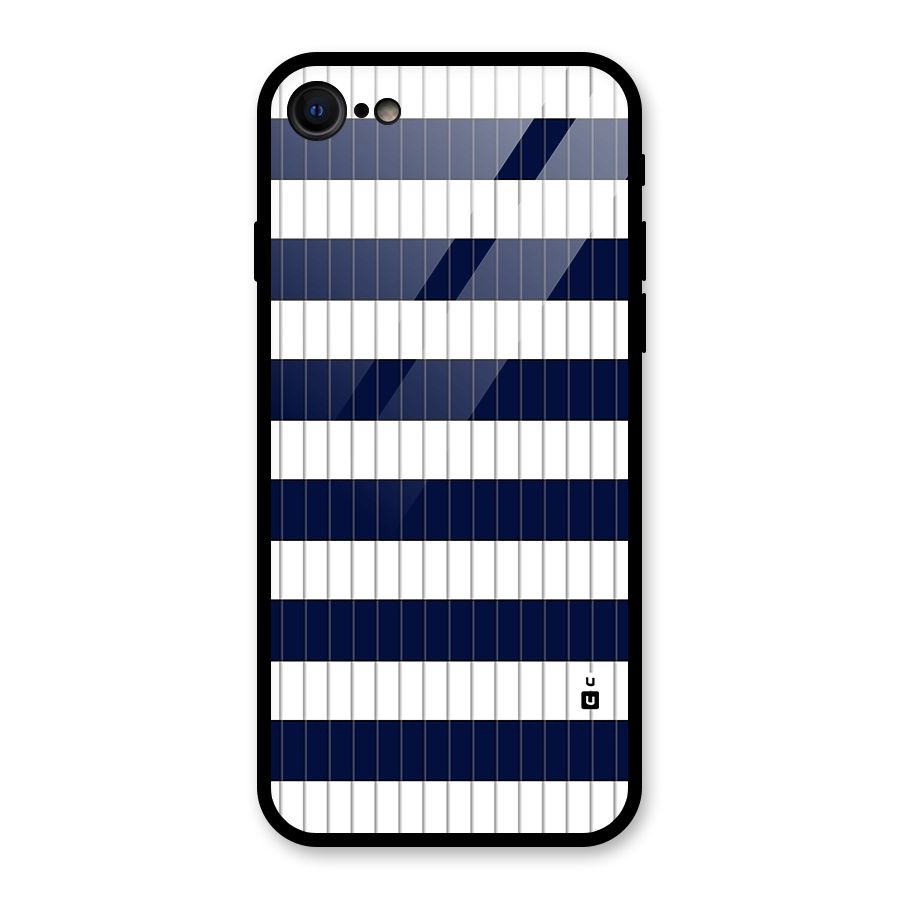 Step Stripes Glass Back Case for iPhone 7