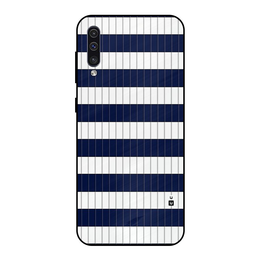 Step Stripes Metal Back Case for Galaxy A50s
