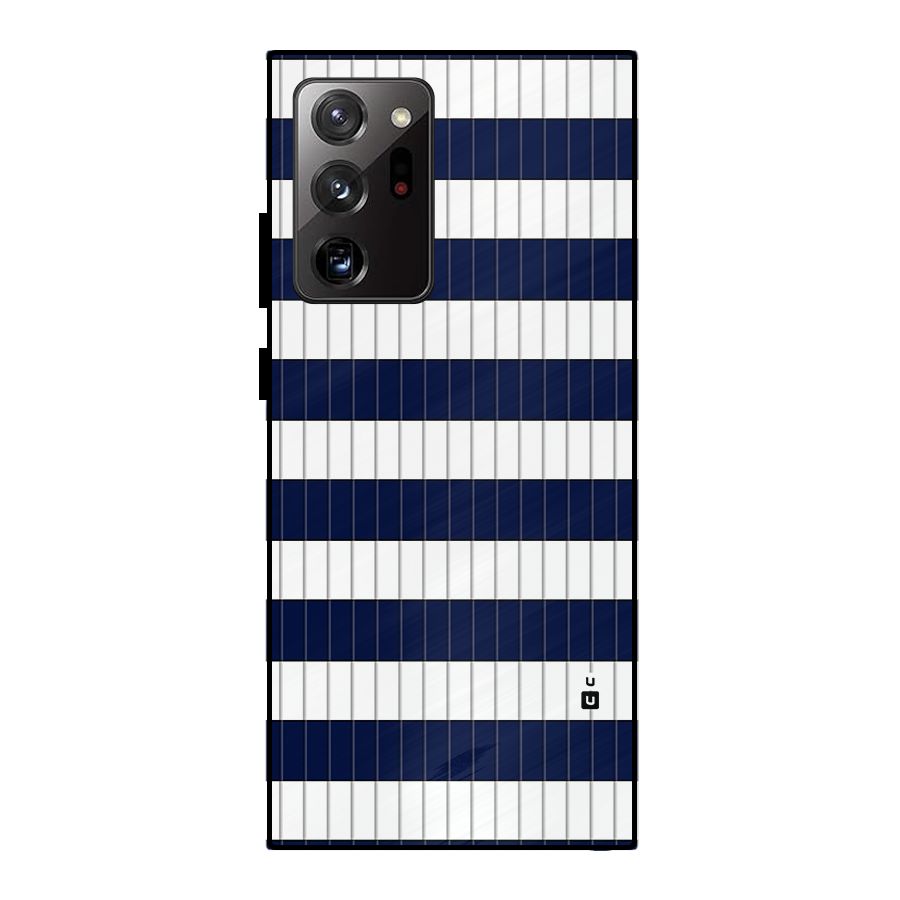 Step Stripes Metal Back Case for Galaxy Note 20 Ultra 5G