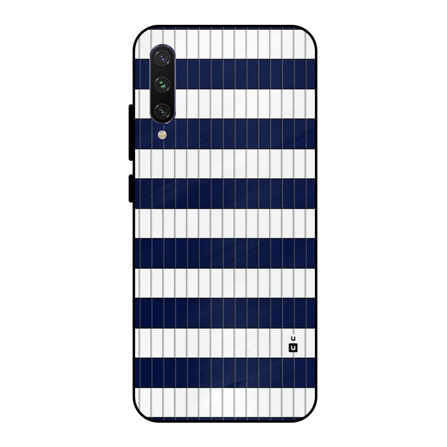 Step Stripes Metal Back Case for Mi A3