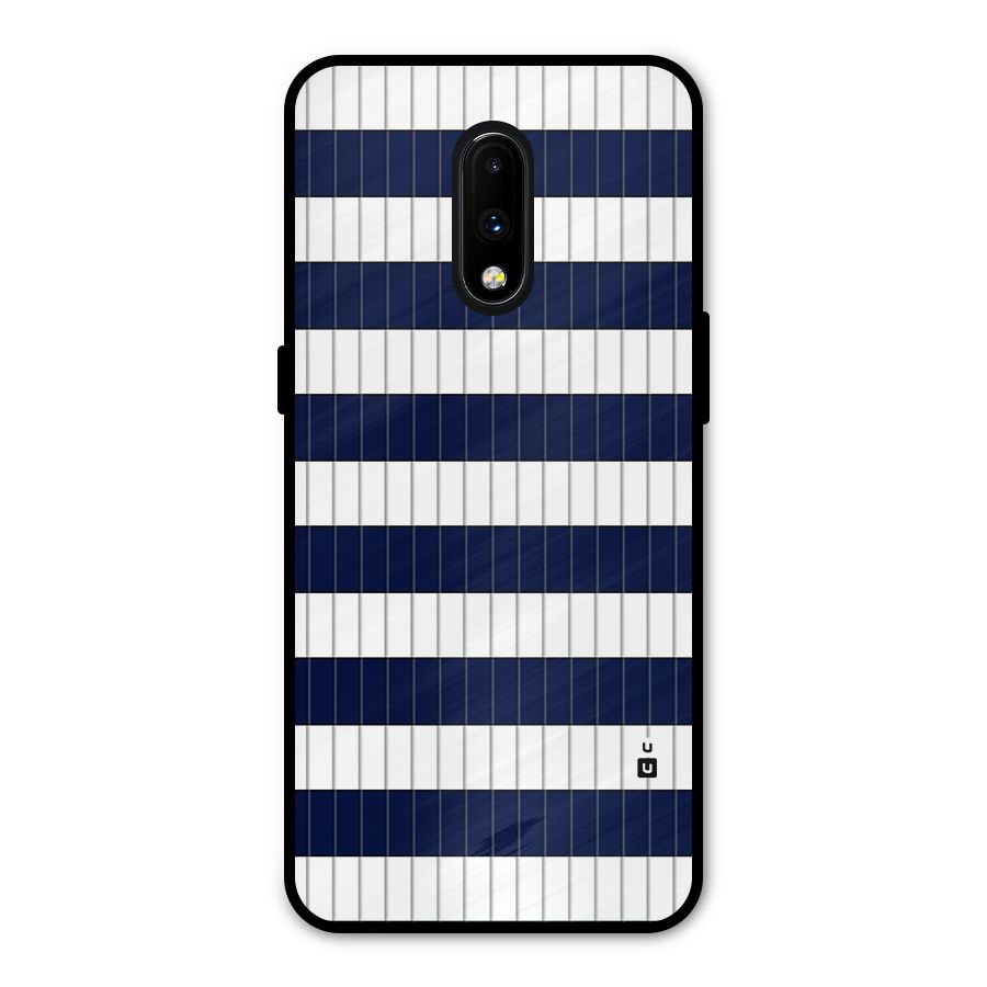 Step Stripes Metal Back Case for OnePlus 7